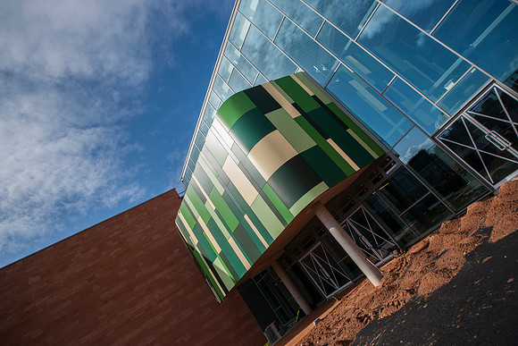 Richard Rose Academy during construction.