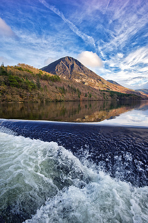 Grasmoor above Crummock Water