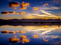 Orange cloudscape Bassenthwaite