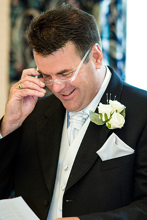 Father of the Bride speaks.