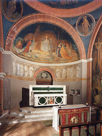 Church interior.
