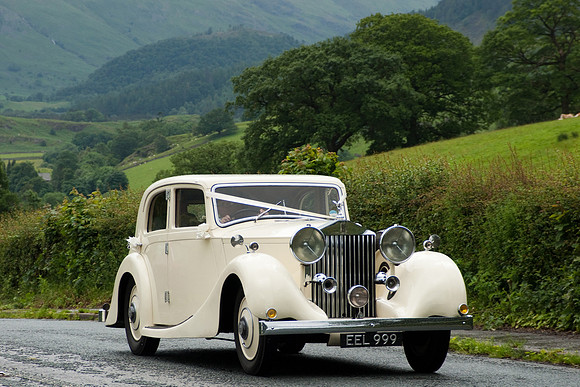 Armathwaite Hall wedding car Cumbria
