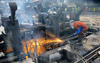 Decommissioning work.