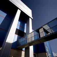 Industrial exterior.