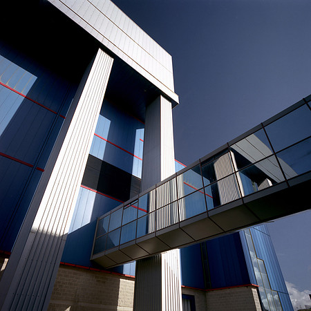 Industrial exterior.