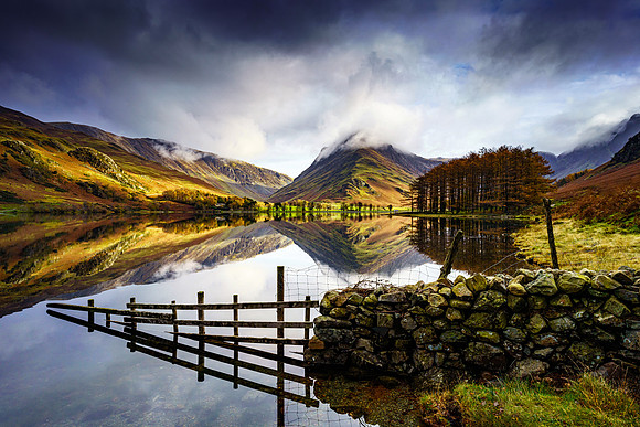 Buttermere & Fleetwith Pike, Autumn.