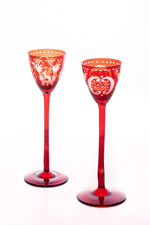 Ornate glasses