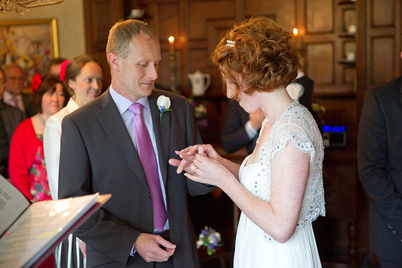 Tying the knot at Winder hall.