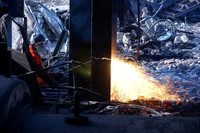 Decommissioning at the Corus site, Workington