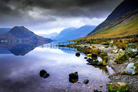 Damp start to the day, Crummock.